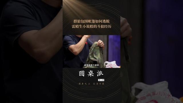 雷殿生讲述在西藏无人区,帐篷被十几匹狼包围,他被迫在帐内点燃随身衣物驱狼,在海拔4700米的雪夜中死里逃生。 | 圆桌派 第八季 | 优酷纪实人文 YOUKU DOCUMENTARY #shorts