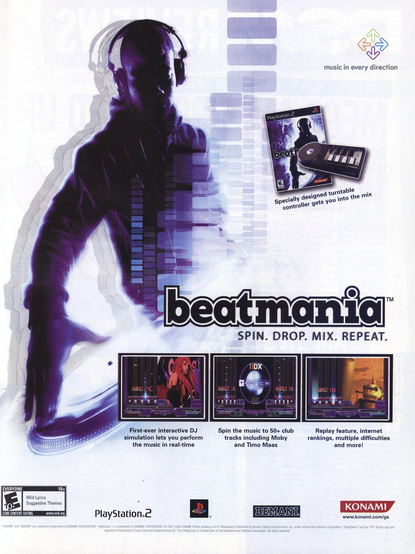 Beatmania Magazine Ad (2006)