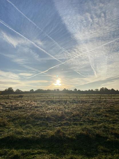 Sonnenaufgang im Herbst