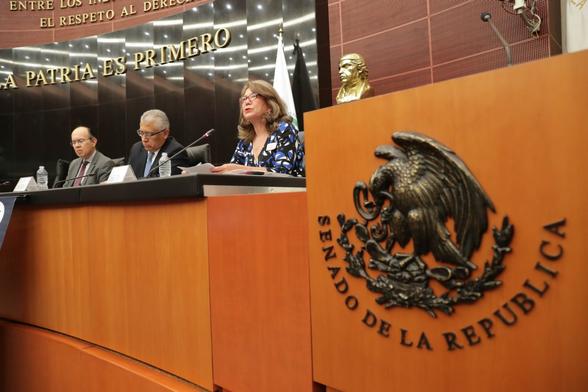 Salón de plenos del Senado