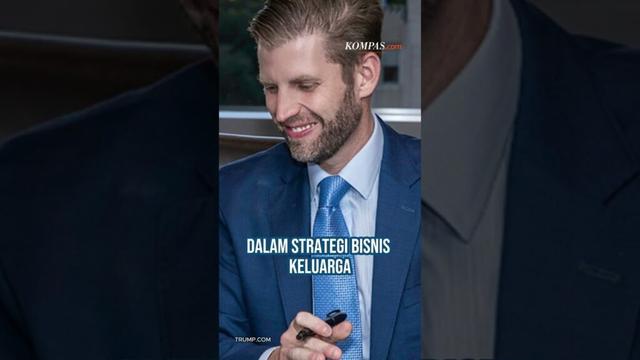 Siapa Eric, Anak Donald Trump yang Ingin Ditemui Prabowo?