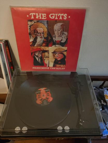 schallplattencover "the gits - frenching the bully"