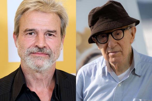 Los actores Alberto San Juan y Woody Allen. (GETTY)