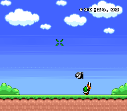 The same one but the cursor is green, indicating the needed score has been reached