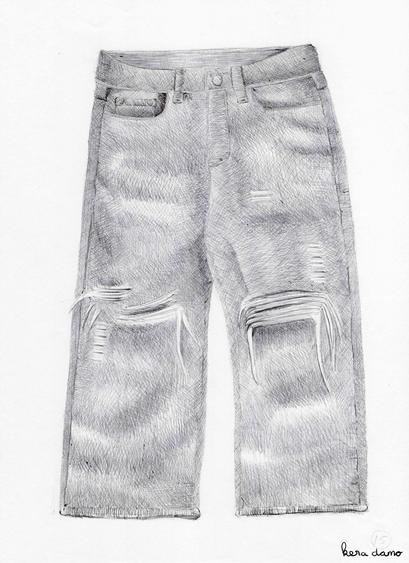 Ink drawing made by visual artist Kera Damo from The Hague as part of Inktober / Inkttekening van beeldend kunstenaar Kera Damo uit Den Haag als onderdeel van Inktober