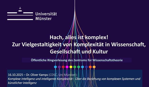 📢 Vorlesungshinweis: Dr. Oliver Kamps im Rahmen der Ringvorlesung „Hach, alles ist komplex!“