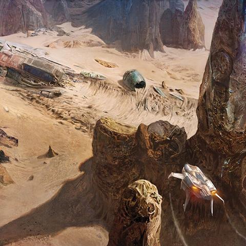 In honor of the new "Twilight Imperium" expansion, "Thunder's Edge," author (and player) Sarah Cawkwell has penned the prequel novel "Twilight Imperium: Thunder's Edge: Echoes Of Memory." In this exclusive interview, she talks about what inspired and influenced this sci-fi space opera story.