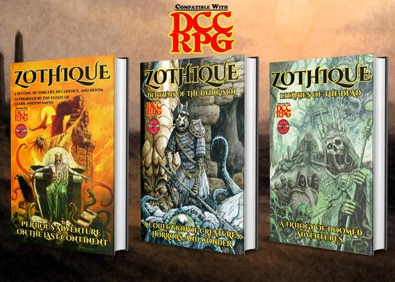 Die drei Bücher der Rollenspiele-Version für DCC