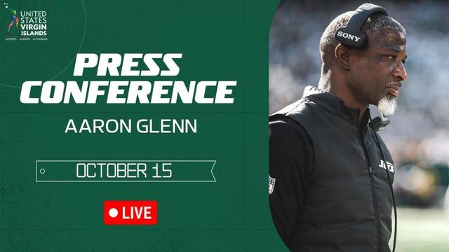 Aaron Glenn Press Conference (10/15) | New York Jets