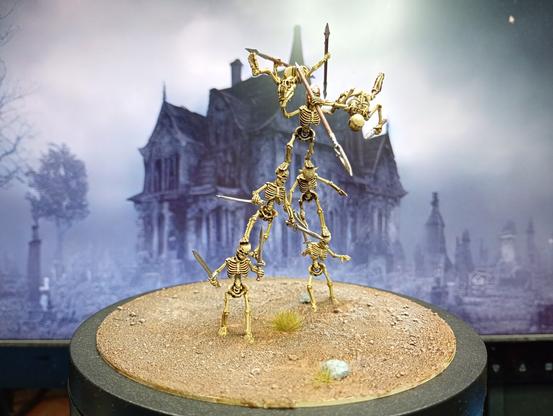 A bone golem made out of skeletons.