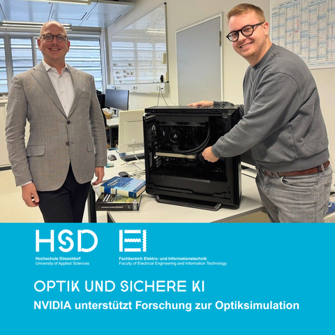 Hightech für sichere KI: NVIDIA unterstützt Forschung an der Hochschule Düsseldorf