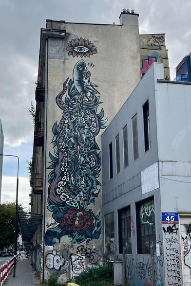 Artwork by Paweł Swanski in Warsaw, Poland