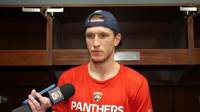 Eetu Luostarinen, Panthers Postgame: Detroit Red Wings 4, Florida 1