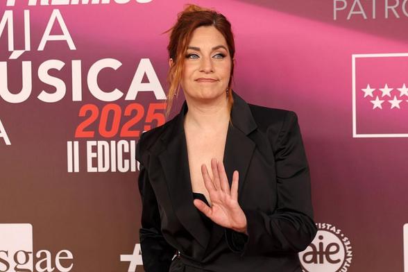 Leire Martinez en los premios de la Spanish Music Academy (Europa Press via Getty Images)