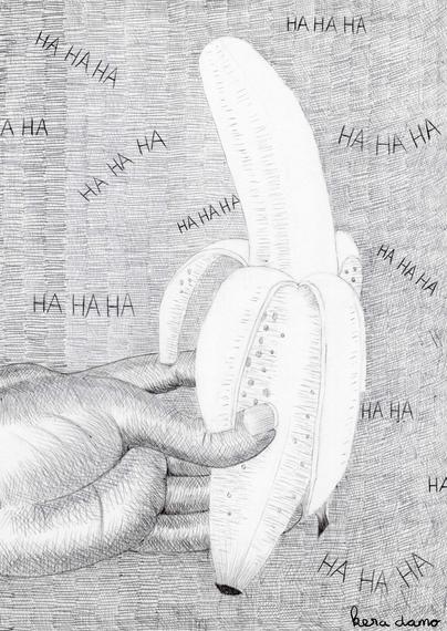 Ink drawing made by visual artist Kera Damo from The Hague as part of Inktober / Inkttekening van beeldend kunstenaar Kera Damo uit Den Haag als onderdeel van Inktober