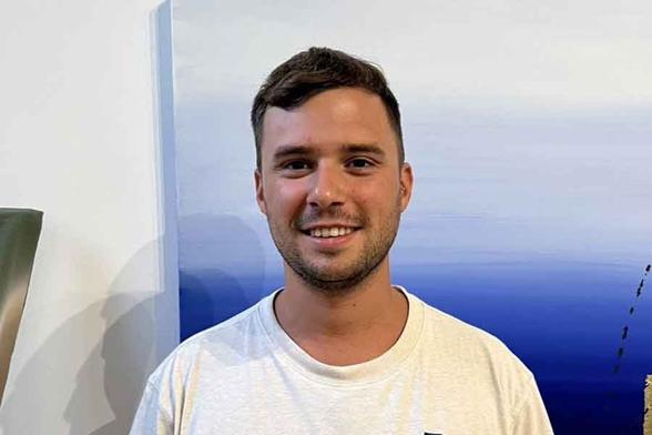 イタリア人のフィリッポ・モニさん【写真：Hint-Pot編集部】