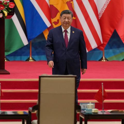 President Trump has threatened to cancel a meeting with China’s top leader, Xi Jinping, who spoke at the Global Leaders’ Meeting on Women in Beijing on Monday.