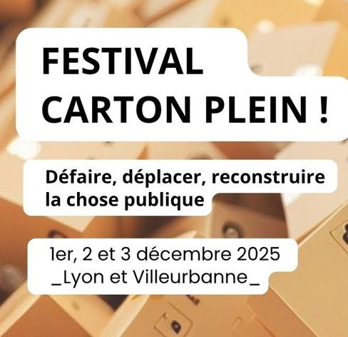 visuel avec des cartons