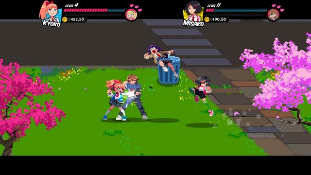 River City Girls flips the script on the classic Kunio-kun formula, putting high school heroines Misako and Kyoko front and center in a brawler brimming with attitude. The combat is fast, flashy, and surprisingly deep—complete with aerial juggles, environmental takedowns, and a roster of unlockable moves that keep things fresh.