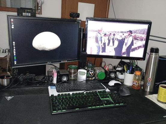 la mia scrivania