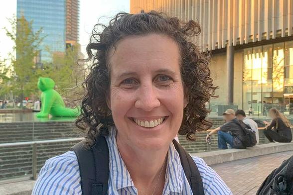 オーストラリアから来たジェシカさん【写真：Hint-Pot編集部】