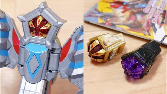 ウルトラマンオメガの最強の姿！光と闇のヴァルジェネスアーマーに変身！DXウルトラメテオ04 レビュー！ヴァルジェネスハルバート必殺音も鳴る！