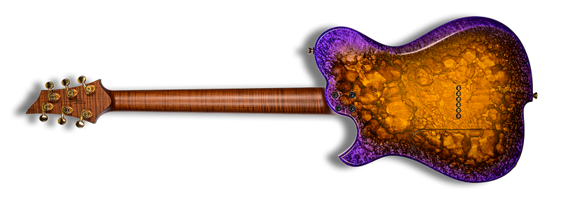 guitare Mc Fly de dos par Tom Marceau.