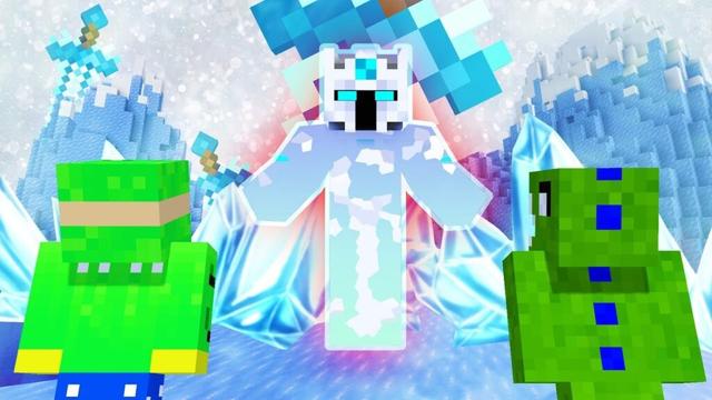 ここは氷の世界!?リアル鬼ごっこサバイバル32【マインクラフト】