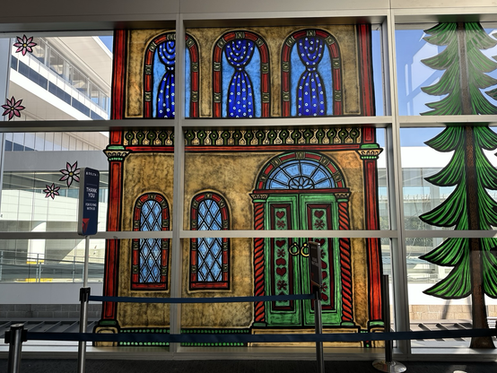 Window at a boarding gate at #SeaTac #SEA