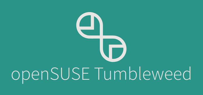 Logotipo de openSUSE Tumbleweed