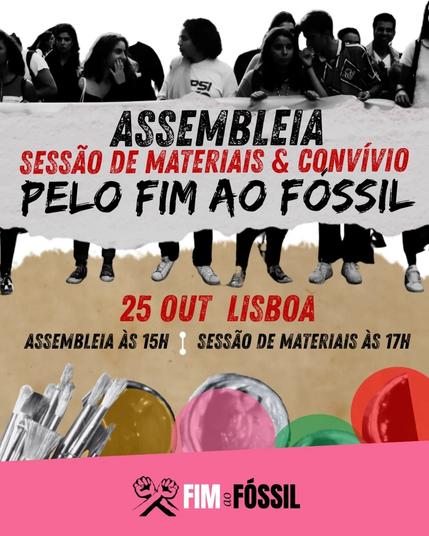 Assembleia | Sessão de Materiais & Convívio  pelo Fim ao Fóssila