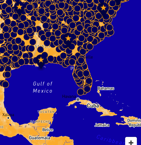 The gulf of Mexico is blue and permanent. The Gulf of Mexico is Great. There is no gulf of america, except in education and empathy.