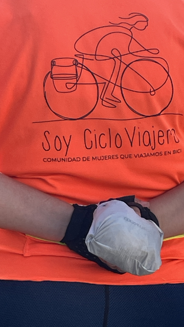 T-Shirt der Cicloviajeras