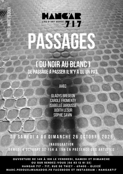 Flyer expo Passages photo #marcpedoux