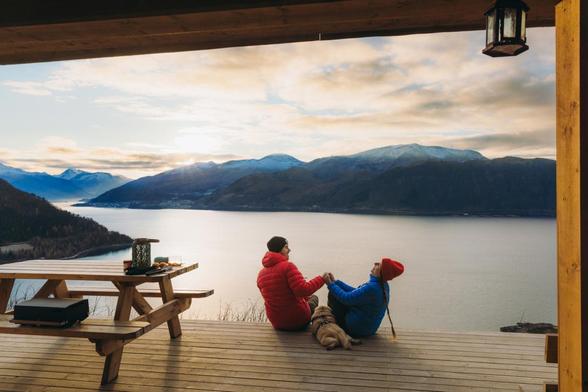 Una pareja en Noruega (Getty Images)