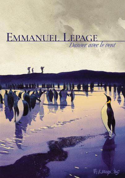 Couverture de "Danse avec le vent" d'Emmanuel Lepage à paraître chez Futuropolis le 5 novembre 2025.