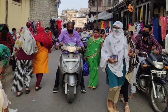 Archivo - Una calle de Indore, en India (archivo) (Europa Press)