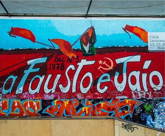 Leoncavallo - Murales per Fausto e Iaio