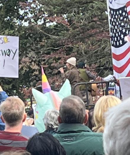 Laura Benanti—fake Melania