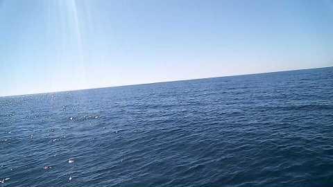 This is an image captured by a buoy floating at sea.