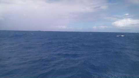 This is an image captured by a buoy floating at sea.