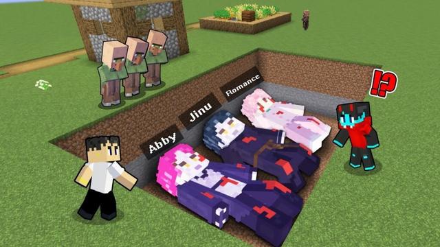 we Found a Scary Buried SAJA BOYS in Minecraft!