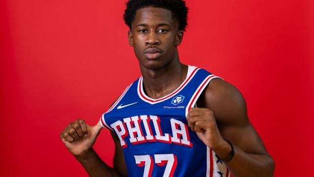 Sixers rookie VJ Edgecombe talks NBA defense, shot progression