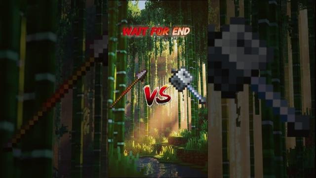 Minecraft Spear Vs Mace & All Wapen #minecraft #shortsfeed #minecraftshorts #trendingshorts