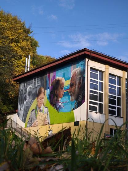 Artwork by Arkadiusz Andrejkow, MgrMors & Jerzy Rojkowski in Kamionka Wielka, Poland