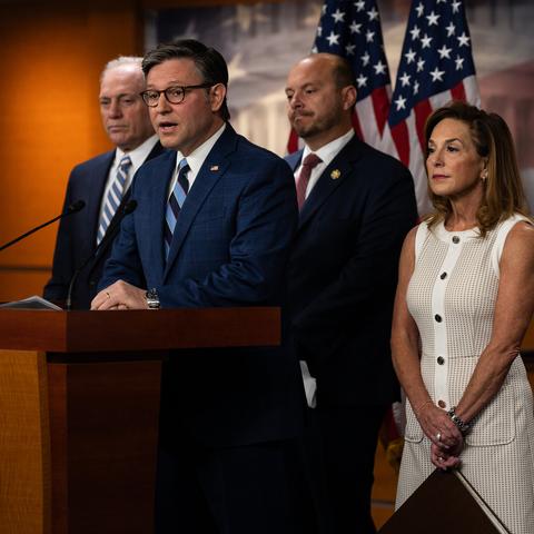 The government shutdown has forced Speaker Mike Johnson and his colleagues to defend their opposition to Obamacare tax credits that are popular across the political spectrum.