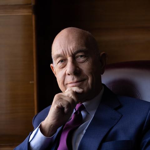 Houston Mayor John Whitmire in his office, in Houston, in September.