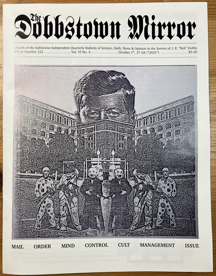 Hermetic Library Zine Accession the Dobbstown Mirror VI 4 Cover