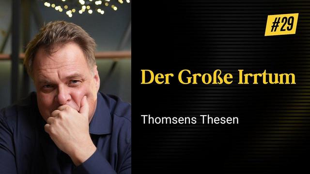 Lars Thomsen
Der Große Irrtum: Warum das Ende des #Verbrennerverbot nichts ändert

https://www.youtube.com/watch?v=Kpul2oxe_iI