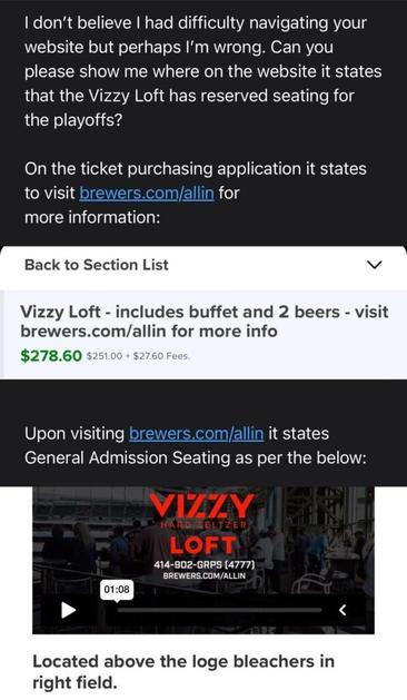 Would you think these Brewers NLCS tickets were SRO?